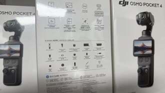 Упаковка DJI Osmo Pocket 4 раскрыла все характеристики перед анонсом