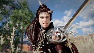 Игроки Crimson Desert используют яблоки, чтобы сбрасывать NPC с высоты