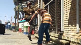 Мод Melee Executions превращает рукопашный бой в GTA 5 в брутальный реслинг