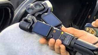 DJI Osmo Pocket 4 Pro попал на фото рядом с обычной версией