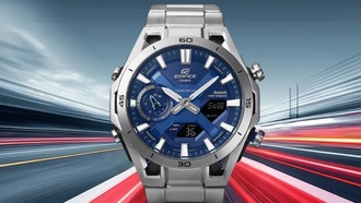 Casio представила в США новые часы Edifice с дизайном в стиле автоспорта