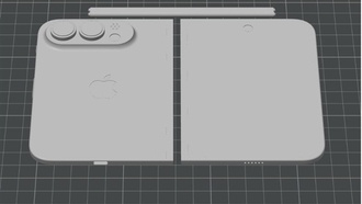 Дизайн складного iPhone Fold раскрыт: внешний экран 5,3 дюйма, внутренний — 7,7 дюйма