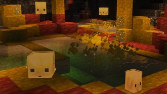 Игроки нашли необычный способ использовать Серный куб в Minecraft для быстрого перемещения