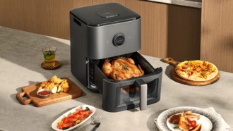 Xiaomi представила глобальную версию умной пароварки-фритюрницы Mijia Smart Steam Air Fryer 7L
