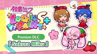 Hatsune Miku Logic Paint S+ получила бесплатное обновление и платный DLC «Sakura Miku»