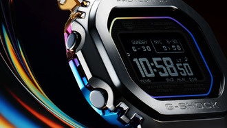 Casio G-Shock GMW-BZ5000RC-1 с радужным металлическим дизайном выходит в Европе