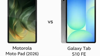Сравнение Moto Pad 2026 и Samsung Galaxy Tab S10 FE: бюджет против флагмана