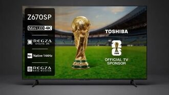 Toshiba представила серию мини-LED телевизоров Z670SP с панелью 144 Гц и диагоналями до 100 дюймов