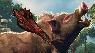 Как получить свисток кабана и призвать компаньона Трюфеля в Windrose