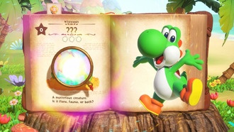 Nintendo представила обзорный трейлер Yoshi and the Mysterious Book