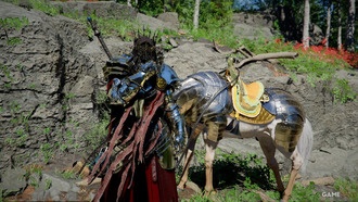 Как призывать и менять ездовых животных в Crimson Desert