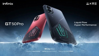 Infinix GT 50 Pro официально представлен: чип Dimensity 8400 Ultimate, плечевые курки, 144 Гц и батарея 6500 мАч