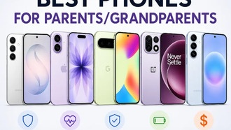 Лучший телефон для родителей и бабушек с дедушками в 2026 году (для технически подкованных пользователей)