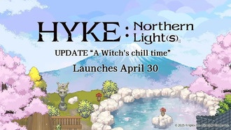 Для HYKE: Northern Light(s) анонсировано обновление «A Witch’s Chill Time»