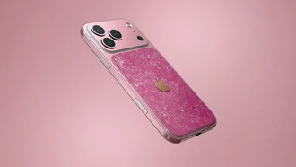 Caviar представила коллекцию розовых iPhone 17 Pro, украшенных золотом и бриллиантами