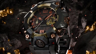 Casio представила часы Mudmaster GWG-B1000MG-1A9 с дизайном, вдохновлённым магмой