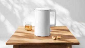 Xiaomi представила титановый электрочайник Mijia с функцией поддержания температуры