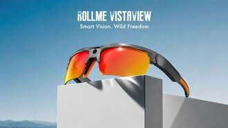 Rollme представила спортивные AI-очки VistaView с 13-Мп камерой и помощником на базе OpenAI