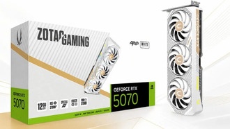 Zotac представила первую белую RTX 5070 AMP и лимитированную серию PRAGMATA