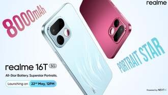Realme 16T с аккумулятором на 8000 мАч выйдет на следующей неделе
