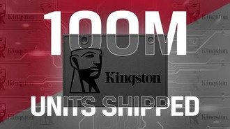 Веха в истории: поставки Kingston A400 SATA SSD превысили 100 миллионов единиц