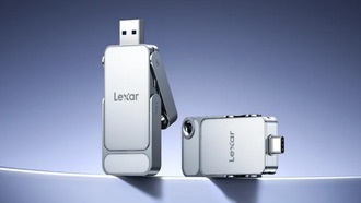 Lexar представила портативный SSD D70E с разъемами USB-C и USB-A