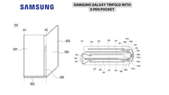 Патент Samsung раскрывает хитрый способ хранения S Pen в Galaxy Z TriFold 2
