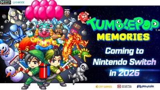 Анонсировано переосмысление аркадной классики Tumblepop: Memories для Nintendo Switch