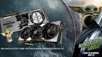 MSI выпустила лимитированную GeForce RTX 5080 в стиле «Мандалорца и Грогу» — всего 500 штук