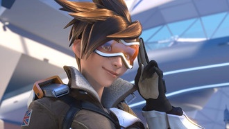 Кроссовер Fortnite и Overwatch снова поднял тему пятой точки Трейсер