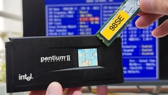 Эксперимент: Pentium II 1997 года успешно запустили с современным NVMe SSD
