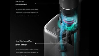 Xiaomi представила флагманский беспроводной пылесос с автоматической системой сбора пыли