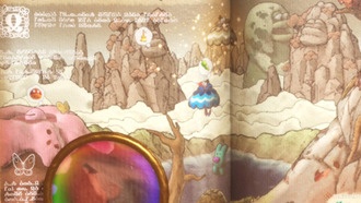 Как собрать все «Цветы-улыбки» в горах в Yoshi and the Mysterious Book