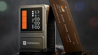 Portronics выпустила карманный компрессор Vayu Nano для велосипедов и мотоциклов
