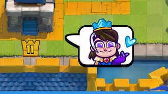Как получить бесплатную эмоцию Принцессы в Clash Royale