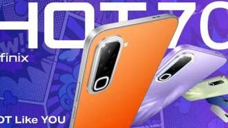 Infinix Hot 70 представлен с задней панелью, меняющей цвет от температуры