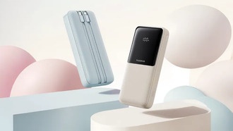 Baseus выпустила повербанк на 20 000 мАч с двумя встроенными кабелями и LED-дисплеем