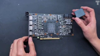 Кулер весом 1,1 кг разрушил контакты GPU: мастер вручную перепаял RX 9070 XT