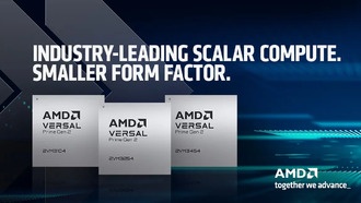 AMD представила три новых процессора Versal Prime 2-го поколения: на 27% компактнее и до 5 раз быстрее