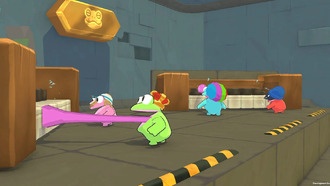 Кооперативный слэпстик-платформер Frog Sqwad выйдет 11 июня на Xbox и ПК