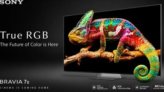 Sony представила телевизоры Bravia 7 II с технологией True RGB и AI-функциями Google TV
