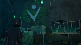 Прохождение головоломок Загадочника в Готэм-Виллидж (Lego Batman: Legacy of the Dark Knight)