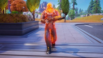 Как найти и нанести урон Темному страннику в Fortnite