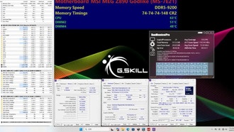Первый в мире разгон DDR5 до 9200 MT/s на 4-DIMM материнской плате: всего 1,1 В