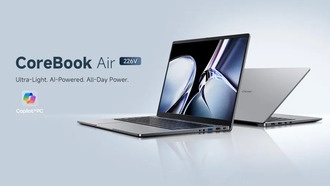 CHUWI CoreBook Air: легкий ноутбук с Intel Lunar Lake и ИИ-функциями за $749