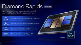 Intel подтвердила 192 ядра и 16 каналов памяти в процессорах Diamond Rapids