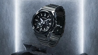 Casio представила двое новых полностью черных часов G-Steel с более тонким дизайном