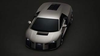 Audi представила самый мощный серийный суперкар Nuvolari с гибридным V8 мощностью 1001 л.с.