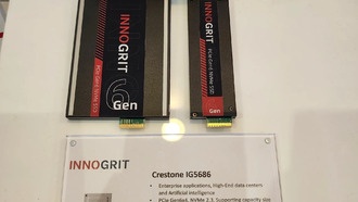 Китайская InnoLight представила первый контроллер PCIe Gen6 для SSD: до 256 ТБ и 28 ГБ/с