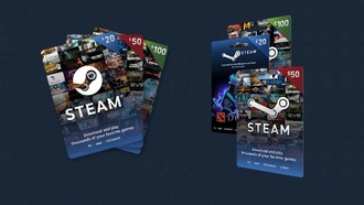 Valve прекращает продажу физических подарочных карт Steam из-за мошенников